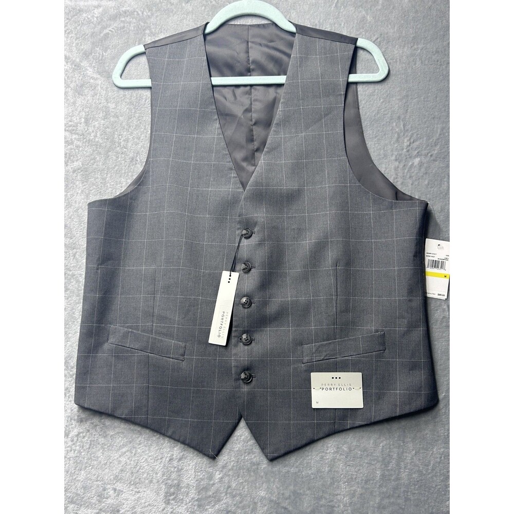 Perry Ellis Portfolio Vest Medium NWT